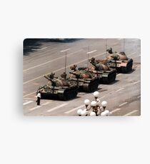 Panzermann, Tiananmen-Platz Leinwanddruck