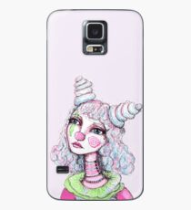 Trauriges Clown-Mädchen Hülle & Skin für Samsung Galaxy