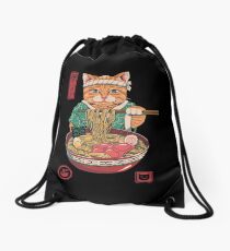 Neko Ramen Drawstring Bag