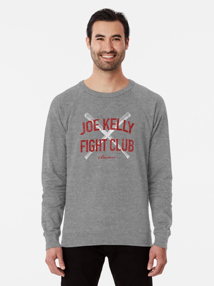 Vintage Distressed Red Tee Joe Kelly Fight Club Shirt For Boston