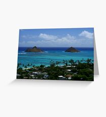 Oasis on Oahu Greeting Card