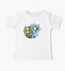 Camiseta para bebés Zelda Wind Waker Wind's Requiem