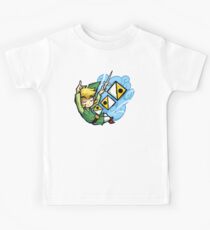 Zelda Wind Waker Wind's Requiem Kids Tee