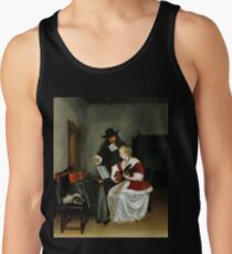 Gerard ter Borch The Music Lesson Men's Tank Top