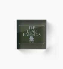 LARP: The Bear Hammers Acrylic Block