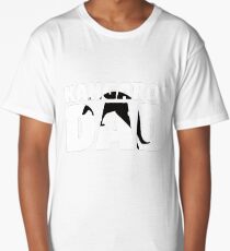 Kangaroo Dad T-Shirt Kangaroo Animal Lover Gift for Father Long T-Shirt