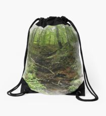 mountain passage Drawstring Bag