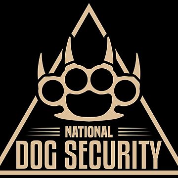 Vorschaubild zum Design National Dog Security - Funny Security Gift von yeoys