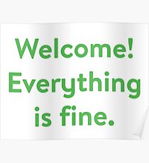 The Good Place - Welcome! Everything Is Fine. Poster