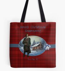 Frohe Weihnachten Sassenach Tote Bag