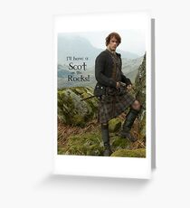I'll have a Scot on the Rocks! Greeting Card