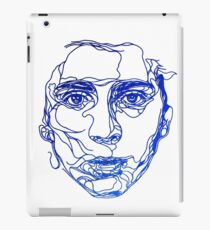 TIMOTHEE CHALAMET - einfache Strichzeichnung iPad-Hülle & Klebefolie