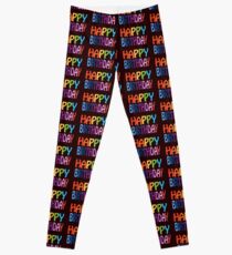 Happy Birthday Leggings