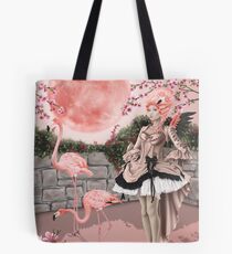 Flamingo Fairy - Pink Moon Tote Bag