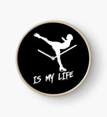 FIgure skating is my life Clock