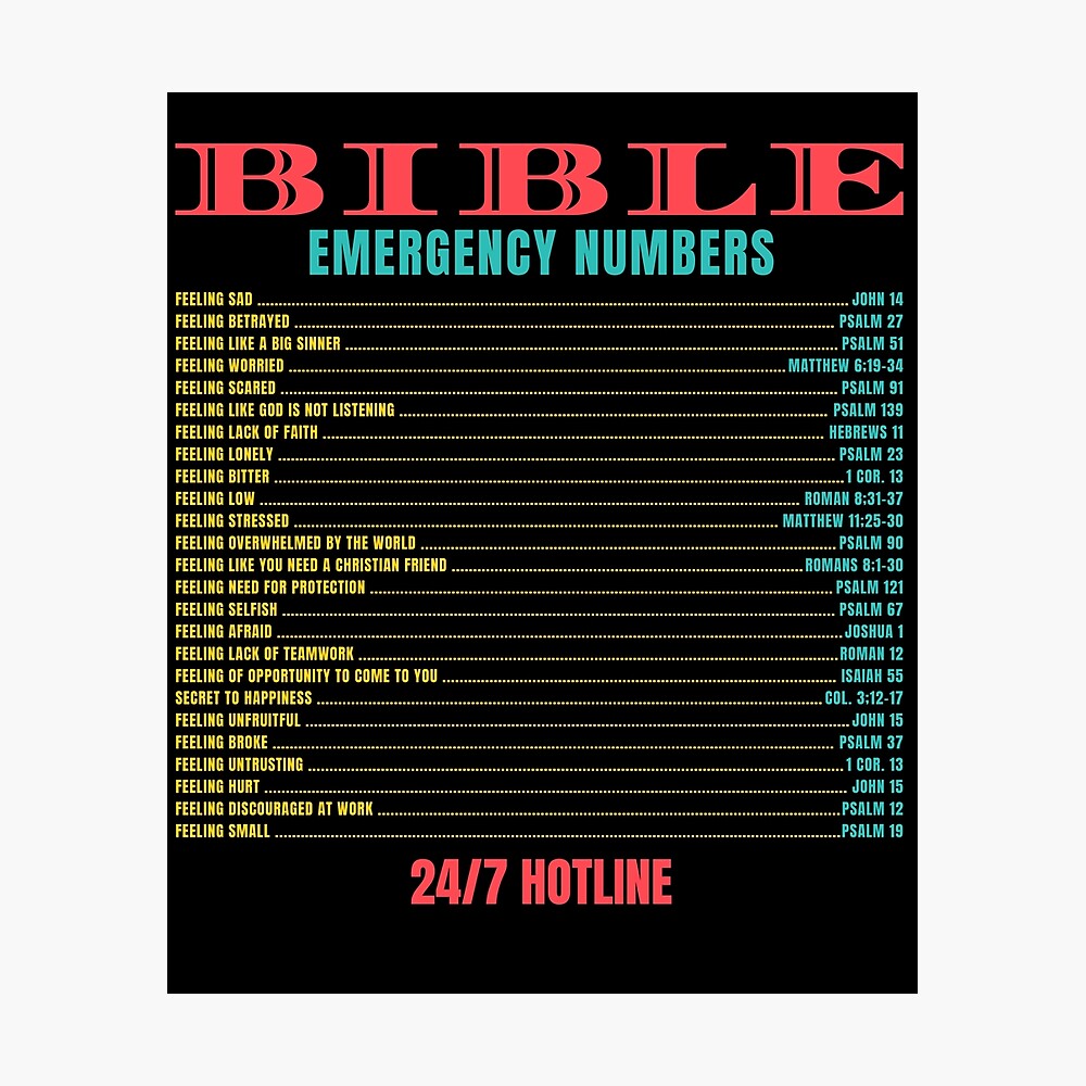 bible emergency numbers christian gift hotline numbers