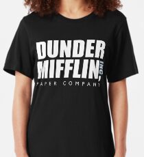 Camiseta ajustada Dunder Mifflin