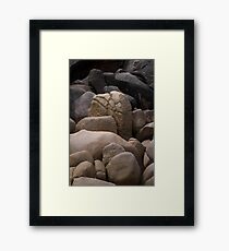Granite Framed Print