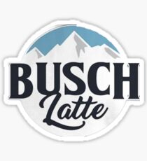 Busch latte Sticker