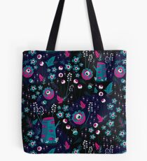 Eyeball Garden at Midnight Tote Bag