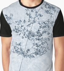 Pressed Grass Cyanotype Graphic T-Shirt