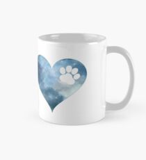 Heart & Dog Paw Classic Mug
