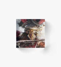 Spartan Hoplite Acrylic Block