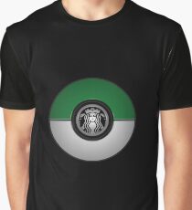 Coffe Pokeball Graphic T-Shirt