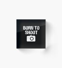Photographer Acrylic Block