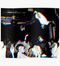 Playboi Carti - Die Lit (Split Color Glitch Effect) Poster
