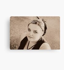 Teenager Canvas Print