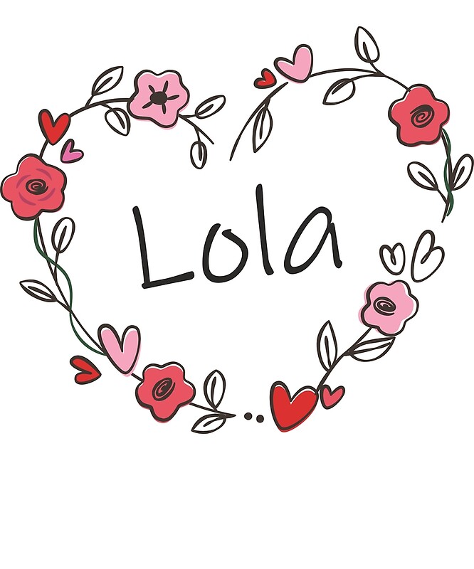 gift for lola gift for my grandmother. a gift for a friend. my name is lola. i ...