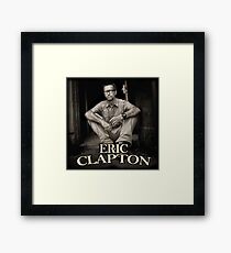 Eric Tears Clapton Legend Framed Print
