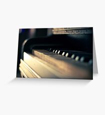 The piano #1 Greeting Card