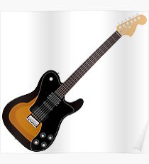 Trohman-Gitarre Poster