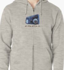 At The Drive-In Zipped Hoodie