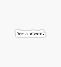 Wizard Sticker