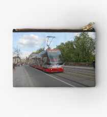 Tramway in Prague Studio Pouch