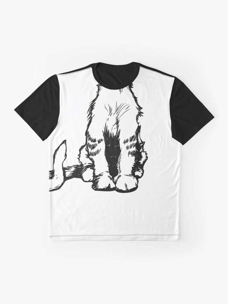 "Cat Body T-Shirt" Graphic T-Shirt by deanworld | Redbubble