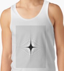 #blackandwhite #monochrome #circle #design #abstract #pattern #illustration #symmetry #vertical #photography #inarow #nopeople #decoration Tank Top