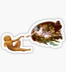 Buddha and Thomas (transparent) Sticker