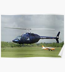 Bell Jet Ranger 206B Poster