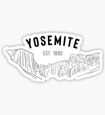 Yosemite National Park "Tunnel View" Sticker