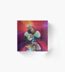 the king Acrylic Block