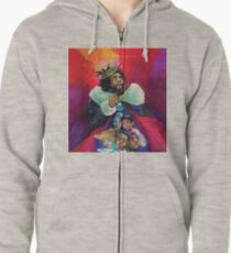 the king Zipped Hoodie