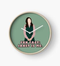 lustige Tatsache: Janet ist ich Uhr