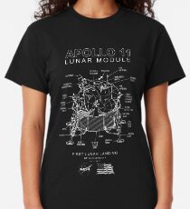 Apollo 11 Lunar Module-50th Anniversary, Mondlandung, Mond, Weltraum Classic T-Shirt