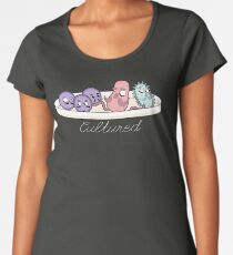 Camiseta premium para mujer Caballeros microbios