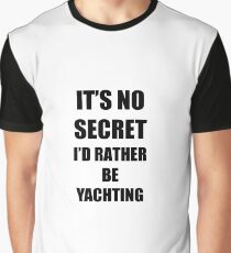 Yachting Sport Fan Lover Funny Gift Idea Graphic T-Shirt