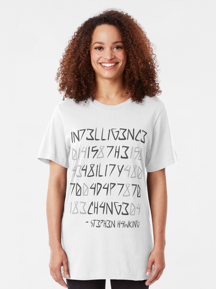 t shirt intelligence is the ability to adapt to change